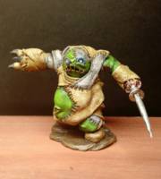 Large Stitch Golem (Original) Custom Miniature / Figurine