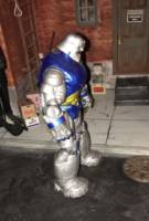 Box (Marvel Legends) Custom Action Figure [Box side]