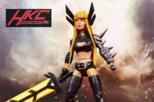 Magik (Marvel Now! Uncanny X-men) with Glow in the dark eyes (Marvel Universe) Custom Action Figure