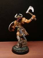 Viking (Original) Custom Miniature / Figurine [Back]