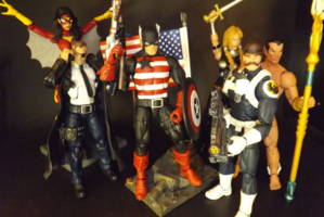 Classic Sgt. Fury (Marvel Legends) Custom Action Figure [Defenders Assemble!!!]