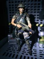 Dutch / Colonial Marine (Aliens) Custom Action Figure [Dutch as Colonial Marine]