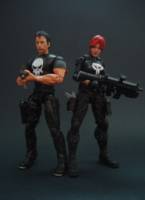 Punisher Rachel Cole-Alves (Marvel Legends) Custom Action Figure [Rachel Cole-Alves Punisher custom figure with Frank Castle Punisher]
