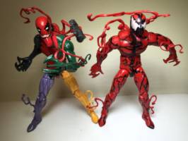 Deadpool Hybrid Symbiote (Marvel Legends) Custom Action Figure [Deadpool vs carnage]