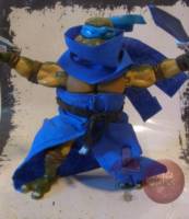 Powered Up Leonardo / Cyber Samurai (Teenage Mutant Ninja Turtles) Custom Action Figure