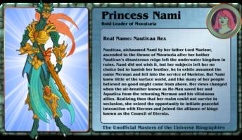 PRINCESS NAMI bold leader of moraturia (Masters of the Universe) Custom Action Figure