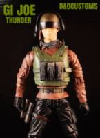 GI JOE THUNDER Tank Commander 6" 1:12th Scale (G.I. Joe) Custom Action Figure