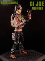 GI JOE THUNDER Tank Commander 6" 1:12th Scale (G.I. Joe) Custom Action Figure [CUSTOM GI JOE MARVEL LEGENDS BLACK SERIES STYLE 6" INCH THUNDER 1:12th SCALE]