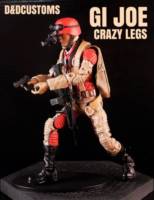 GI JOE CRAZY LEGS 6" 1:12th Scale (G.I. Joe) Custom Action Figure [CUSTOM GI JOE MARVEL LEGENDS BLACK SERIES STYLE 6" INCH CRAZY LEGS 1:12th SCALE]