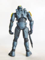 Agent Washington (Red Vs Blue) (Halo) Custom Action Figure [Back]