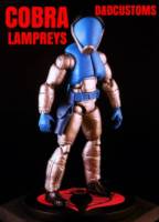COBRA LAMPREYS 6" 1:12th Scale (G.I. Joe) Custom Action Figure [CUSTOM GI JOE MARVEL LEGENDS BLACK SERIES STYLE 6" INCH COBRA LAMPREYS 1:12th SCALE]