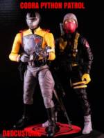 COBRA Python Patrol CRIMSON GUARD 6" 1:12th Scale (G.I. Joe) Custom Action Figure [CUSTOM GI JOE MARVEL LEGENDS BLACK SERIES STYLE 6" INCH COBRA PYTHON PATROL CRIMSON GUARD 1:12th SCALE]