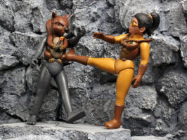 Bombing Squirrel (Original) Custom Action Figure [Bombing Squirrel in Action]