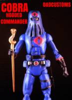COBRA Hooded COBRA COMMANDER Classic 6" 1:12TH SCALE (G.I. Joe) Custom Action Figure [CUSTOM GI JOE MARVEL LEGENDS BLACK SERIES STYLE 6" INCH COBRA CLASSIC HOODED COBRA COMMANDER 1:12th SCALE]
