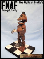 FNAF Damaged Freddy (Five Nights at Freddy’s) Custom Statue / Bust