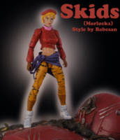 Skids V2 (Morlocks) (Marvel Legends) Custom Action Figure