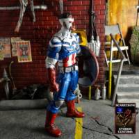 Captain America (Sam Wilson) (Marvel Legends) Custom Action Figure