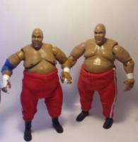 Abdullah The Butcher (Wrestling) Custom Action Figure [my custom vs jakks figure]