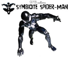 Symbiote Spider-Man (Marvel Legends) Custom Action Figure