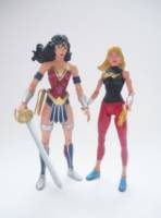 Cassie Sandsmark Wonder Girl (Young Justice) Custom Action Figure [Cassie Sandsmark Wonder Girl custom action figure with Wonder Woman]