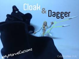 Cloak & Dagger (Marvel Legends) Custom Action Figure