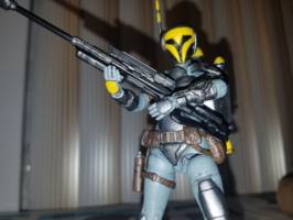 6 Inch Black Series Female Mandalorian Sniper (Star Wars) Custom Action Figure