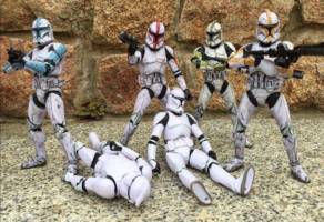 Clone Officers (Star Wars) Custom Action Figure [Fight until the last man!]
