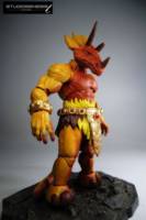 GUANA evil dragosaur mercenary (Masters of the Universe) Custom Action Figure