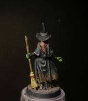Wicked Witch of the West (Wonderful Wizard of Oz) Custom Miniature / Figurine [Back]