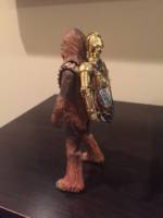 C3PO and Chewbacca (Bespin Scene) (Star Wars) Custom Action Figure