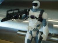White Spartan Halo Figure (Halo) Custom Action Figure