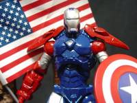 Iron America (Iron Man) Custom Action Figure