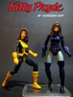 Kitty Pryde - Two Costumes (Marvel Universe) Custom Action Figure