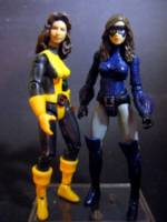 Kitty Pryde - Two Costumes (Marvel Universe) Custom Action Figure [Size Comparison]