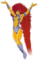 STARFIRE Princess Koriand'r New Teen Titans (DC Universe) Custom Action Figure