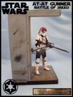 I.m.p.s  at-at Door Gunner (Star Wars) Custom Diorama / Playset