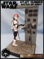 I.m.p.s  at-at Door Gunner (Star Wars) Custom Diorama / Playset