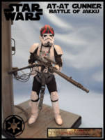 I.m.p.s  at-at Door Gunner (Star Wars) Custom Diorama / Playset