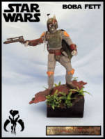 Boba Fett -  Bounty Hunter (Star Wars) Custom Diorama / Playset