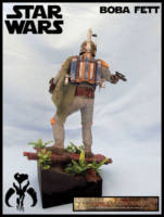 Boba Fett -  Bounty Hunter (Star Wars) Custom Diorama / Playset