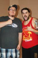 Davey Vega (Wrestler) (Wrestling) Custom Action Figure [Me and Vega at intermission]