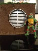 TMNT Sewer Pipe (Teenage Mutant Ninja Turtles) Custom Diorama / Playset