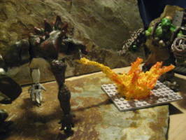 Infernal Mythic Deathclaw (Fallout) Custom Miniature / Figurine [Behemoths, no chance]