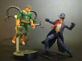 The Spirit (Marvel Universe) Custom Action Figure [Spirit versus Octopus]