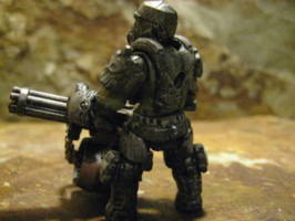Mysterious Heavy Marine (Fallout) Custom Miniature / Figurine