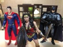 Wonder Woman (Batman V Superman: Dawn of Justice) (Movie Masters) Custom Action Figure [The Trinity]