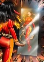 Putri Agni (Macan Putih Comic Book) (DC Universe) Custom Action Figure