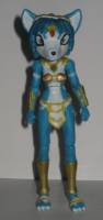 Krystal (Star Fox) Custom Action Figure