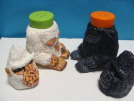 Yeti Salt and Pepper Shaker Set No.2 (Real People) Custom Other [Yeti S&P Shaker Set,Profiles(Heads off)]