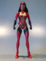 Red Lantern Carol Ferris (DC Universe) Custom Action Figure